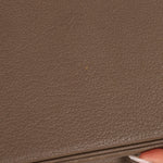 Hermès 2008 Etoupe Clemence Retourne Birkin 35 - FashioNica