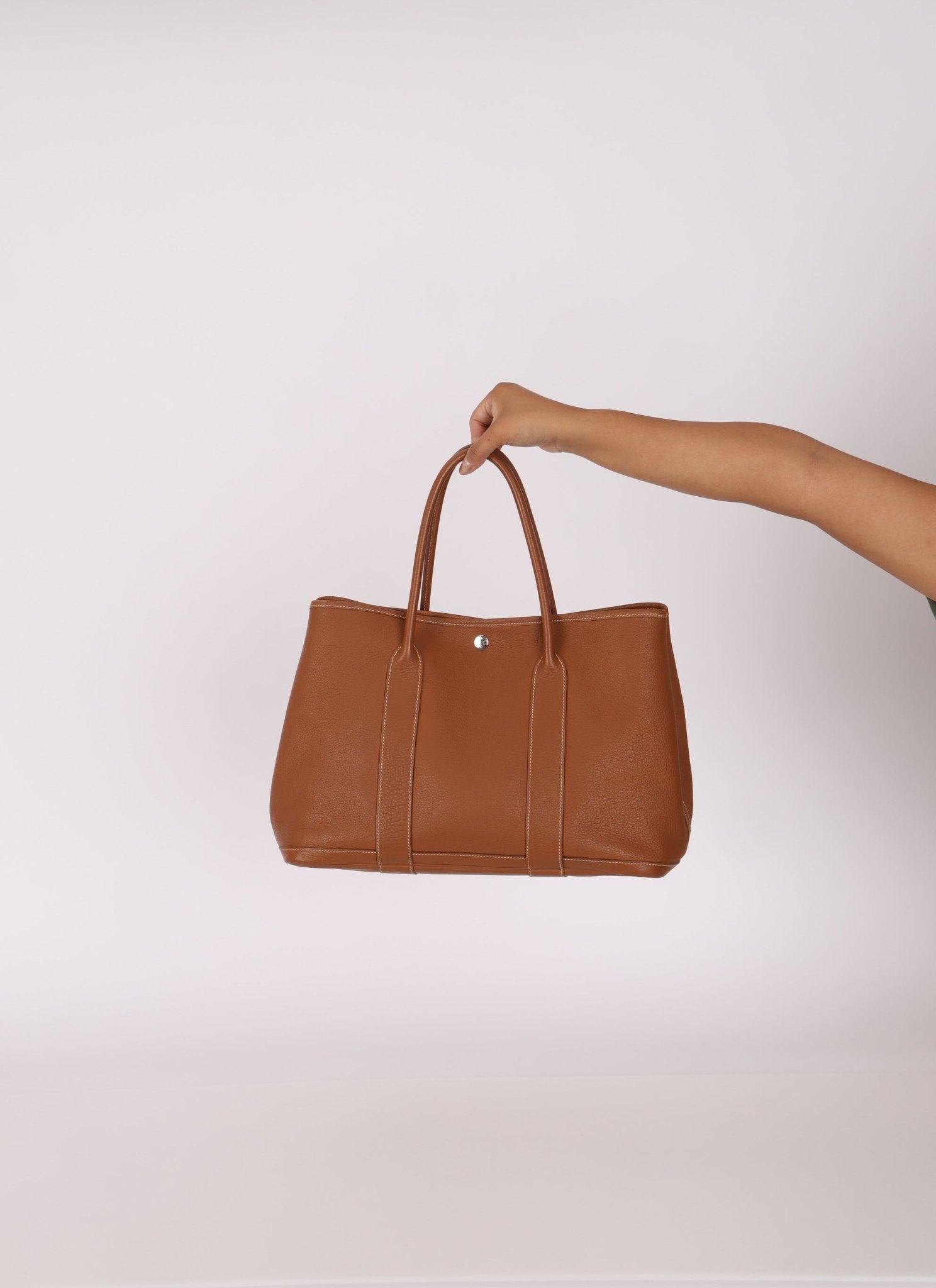 Hermès 2008 Gold Negonda Garden Party 36 PHW - FashioNica