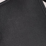 Hermès 2012 Noir Epsom Evelyne PM Gen l - FashioNica
