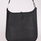 Hermès 2012 Noir Epsom Evelyne PM Gen l - FashioNica
