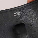 Hermès 2012 Noir Epsom Evelyne PM Gen l - FashioNica
