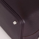 Hermès 2014 Raisin Taurillon Clemence Picotin 22 PHW - FashioNica