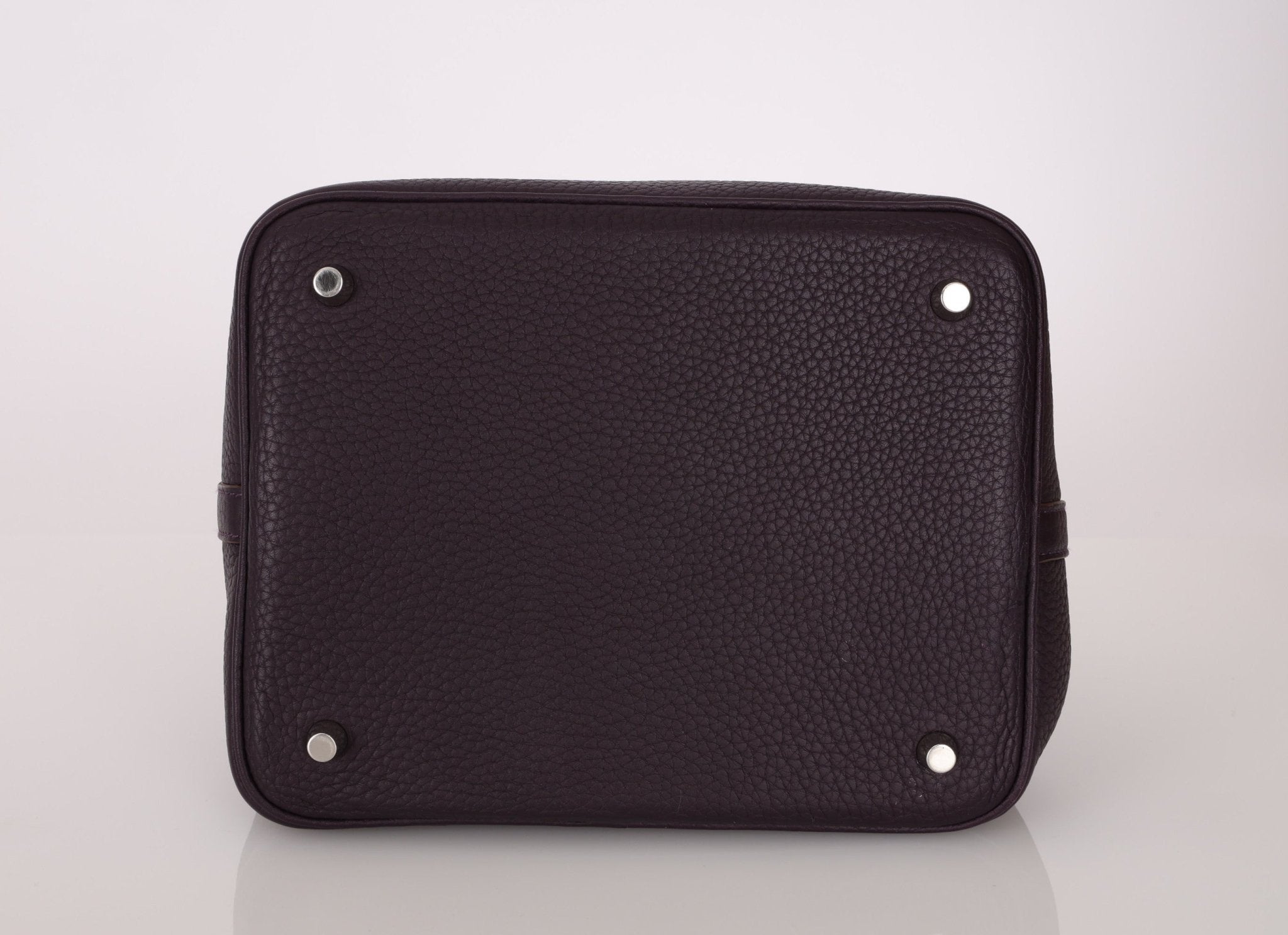 Hermès 2014 Raisin Taurillon Clemence Picotin 22 PHW - FashioNica