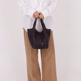 Hermès 2014 Raisin Taurillon Clemence Picotin 22 PHW - FashioNica