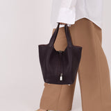 Hermès 2014 Raisin Taurillon Clemence Picotin 22 PHW - FashioNica