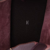 Hermès 2014 Raisin Taurillon Clemence Picotin 22 PHW - FashioNica