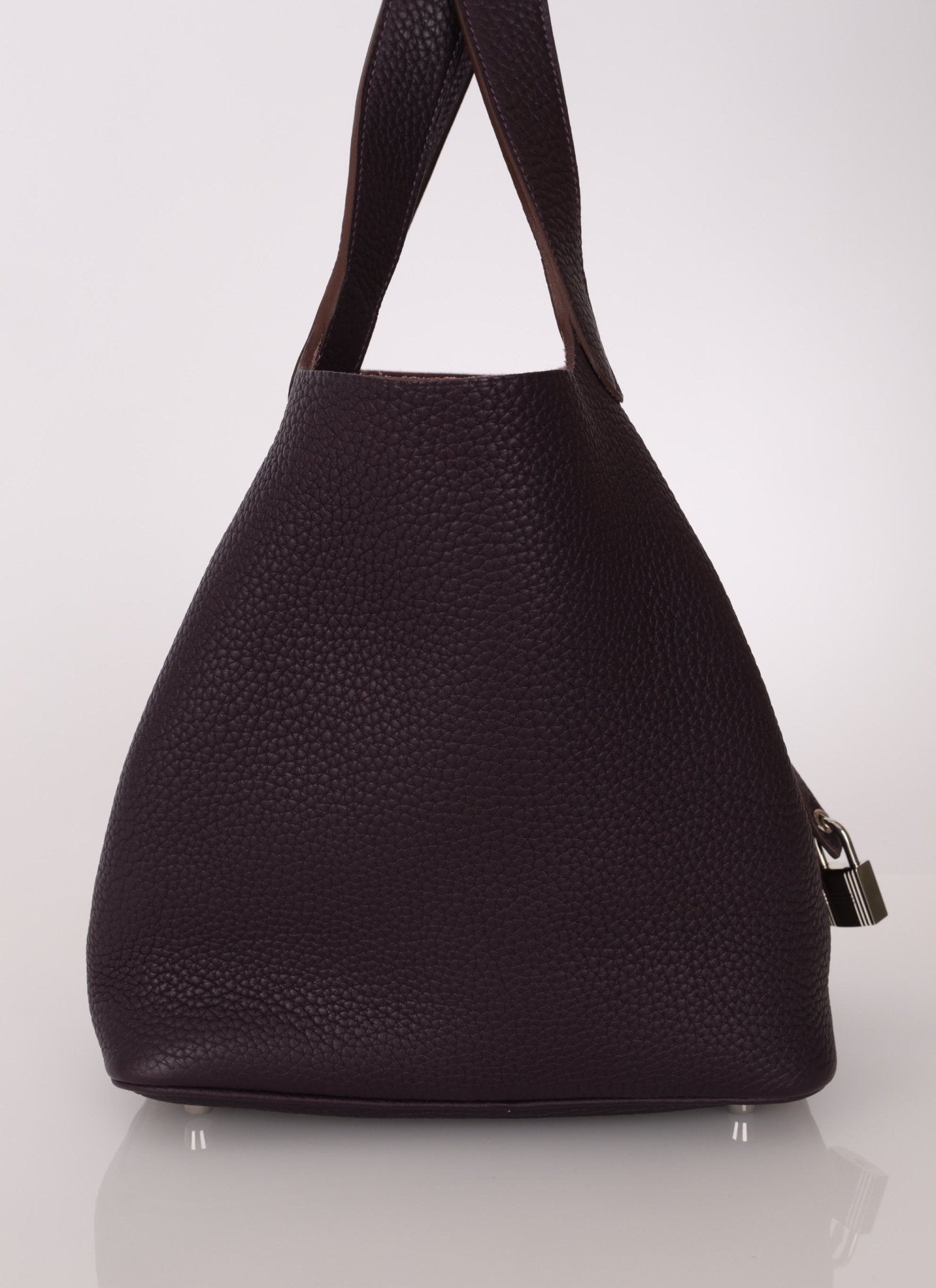 Hermès 2014 Raisin Taurillon Clemence Picotin 22 PHW - FashioNica