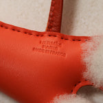Hermès 2022 Milo Lambskin and Shearling Buddy Bag Charm - FashioNica