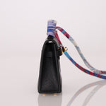 Hermès 2022 Noir Tadelakt Micro Kelly Twilly - FashioNica