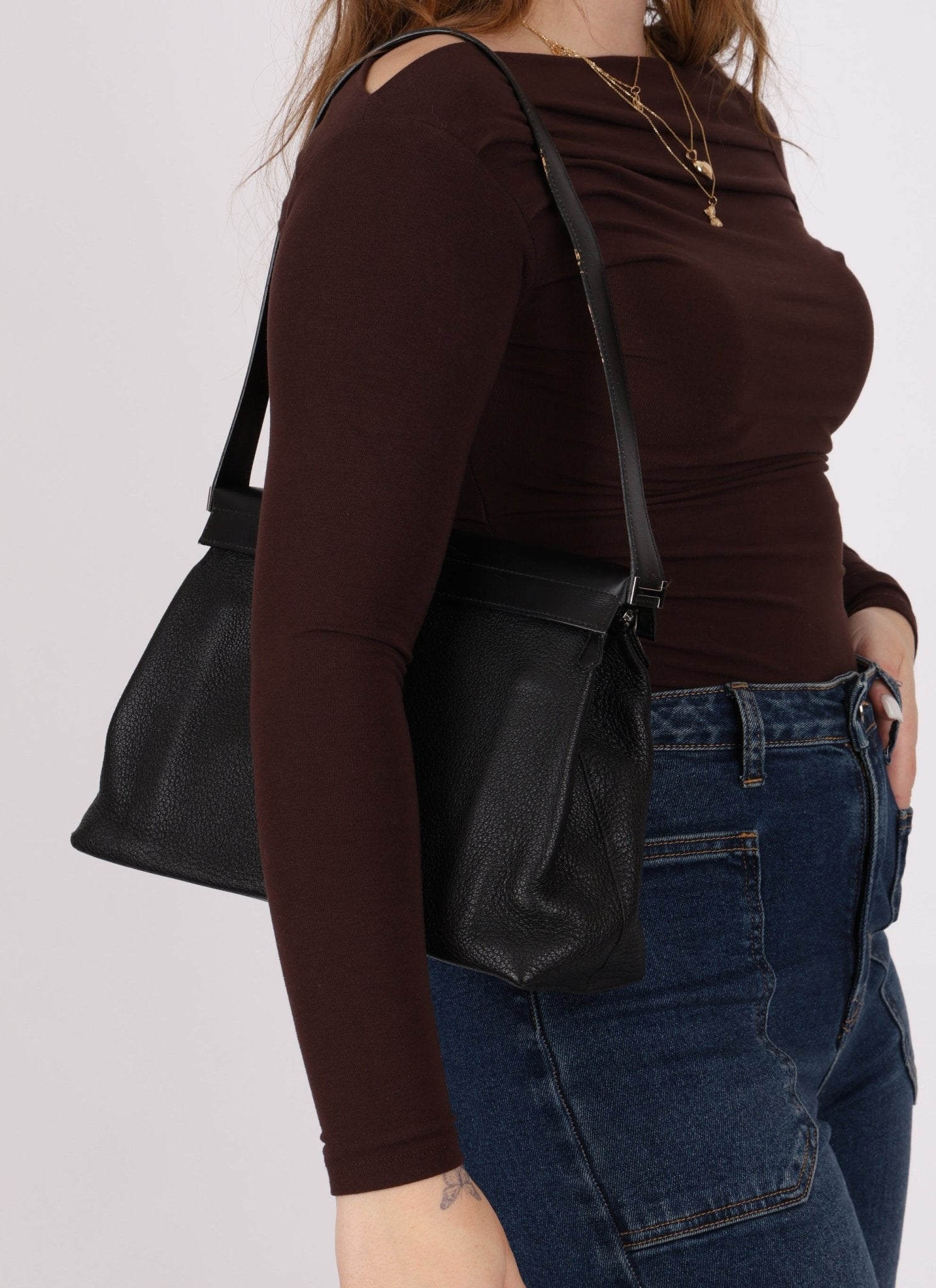 Hermès Togo Leather Yeoh Bag - FashioNica