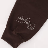 LARGE FashioNica Collector's Crewneck - Espresso - FashioNica