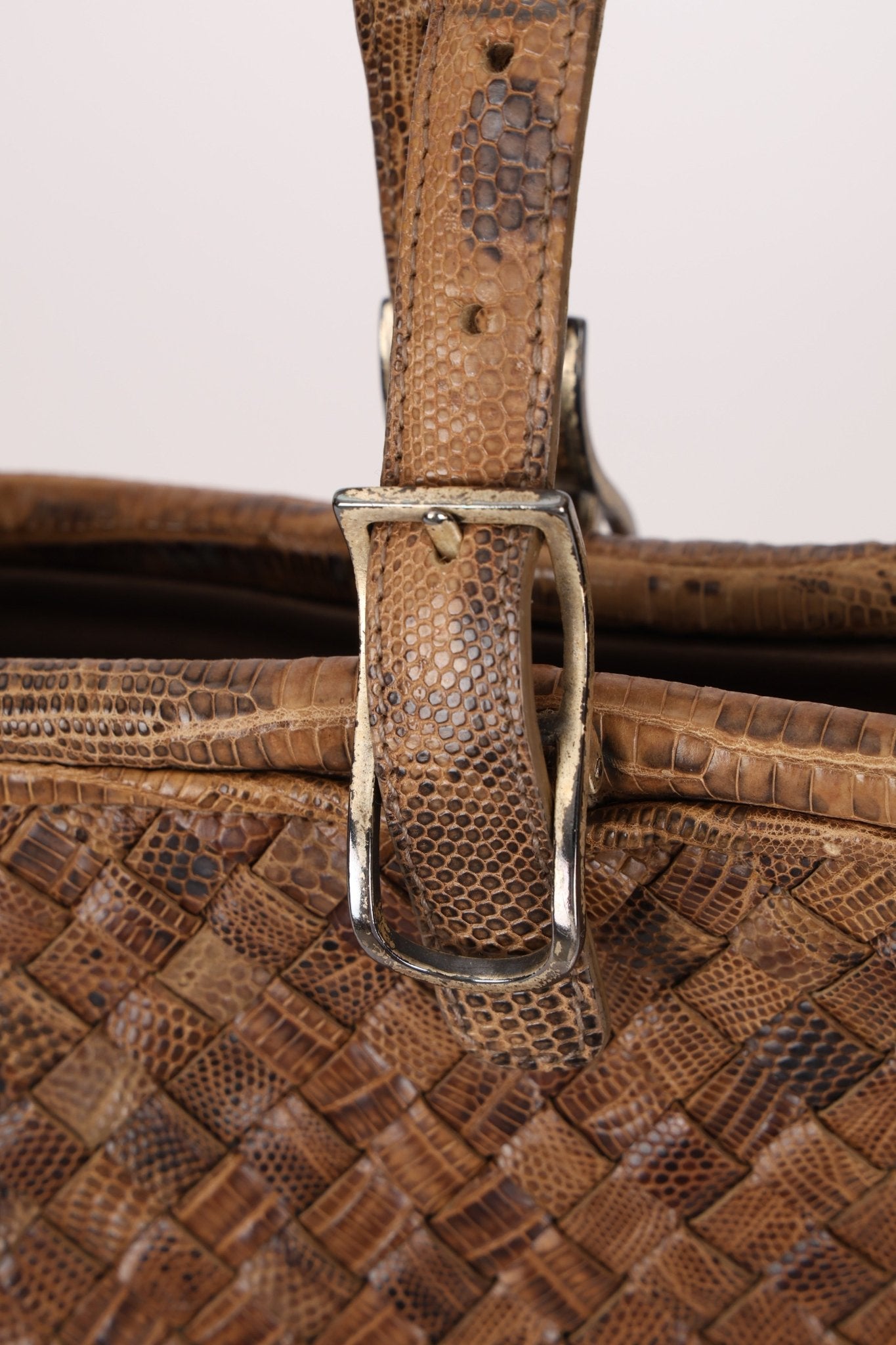 Limited Edition Bottega Veneta x Bergdorf Goodman 2003 Karang Intrecciato Milo Tote - FashioNica