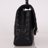 Limited Edition Chanel 2014 Calfskin CC Stitched Medium Single Flap - FashioNica