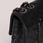 Limited Edition Chanel 2014 Calfskin CC Stitched Medium Single Flap - FashioNica