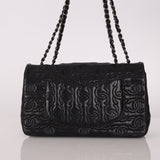 Limited Edition Chanel 2014 Calfskin CC Stitched Medium Single Flap - FashioNica