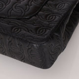 Limited Edition Chanel 2014 Calfskin CC Stitched Medium Single Flap - FashioNica