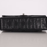 Limited Edition Chanel 2014 Calfskin CC Stitched Medium Single Flap - FashioNica