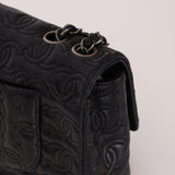 Limited Edition Chanel 2014 Calfskin CC Stitched Medium Single Flap - FashioNica