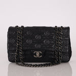Limited Edition Chanel 2014 Calfskin CC Stitched Medium Single Flap - FashioNica