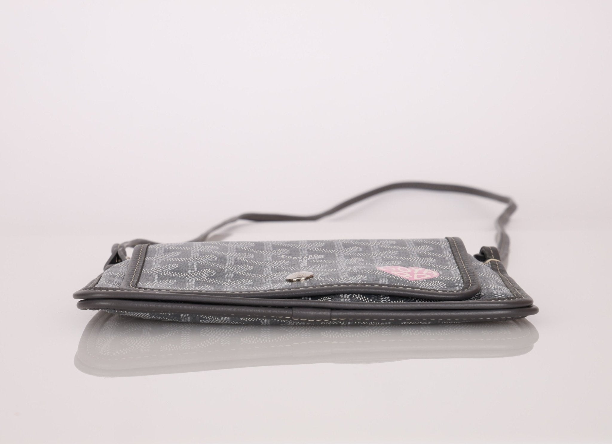 Limited Edition Goyard Plummet Pocket Wallet Black - FashioNica