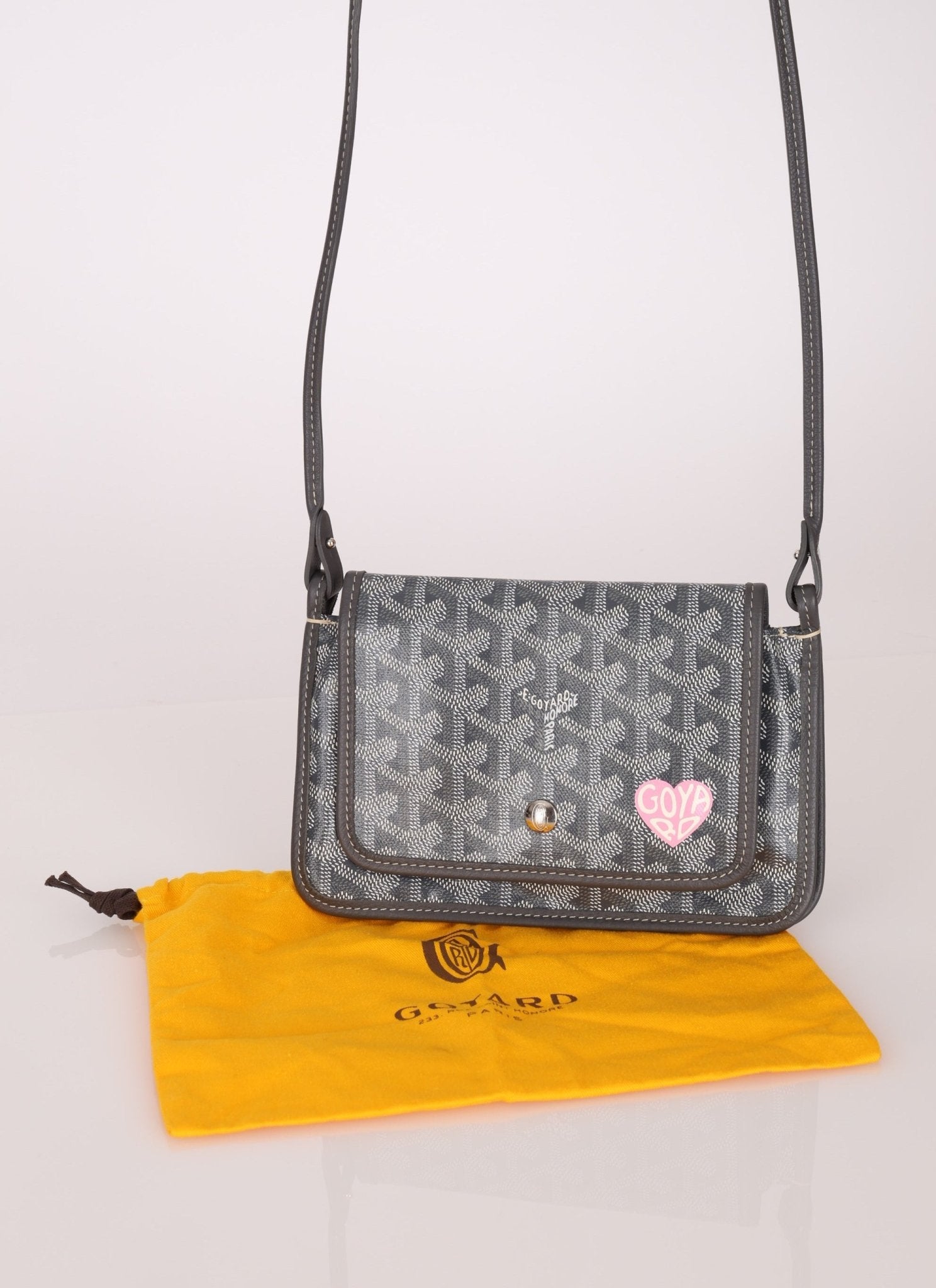 Limited Edition Goyard Plummet Pocket Wallet Black - FashioNica