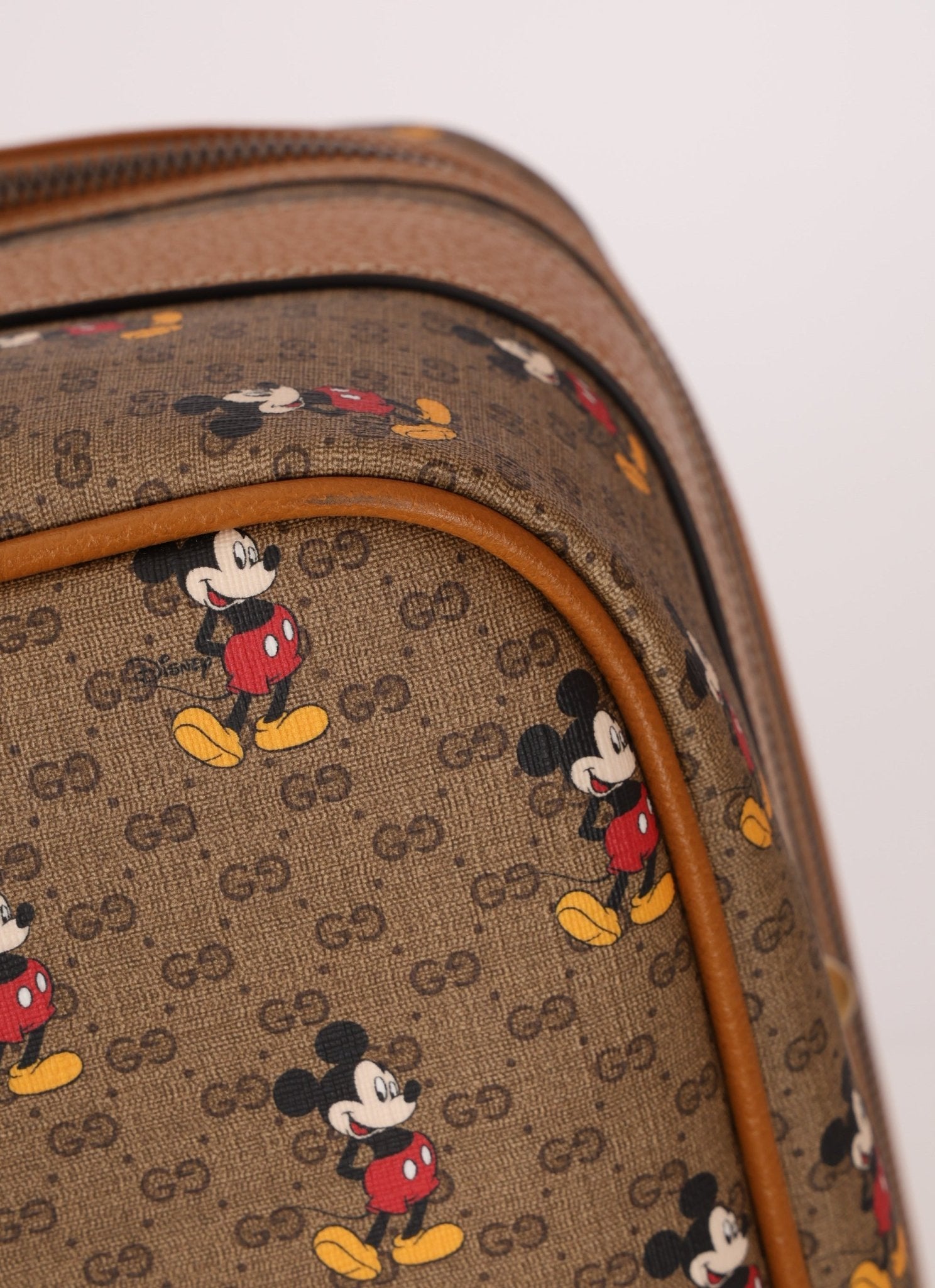 Limited Edition Gucci x Disney Microguccissima Mickey Mouse Suitcase - FashioNica