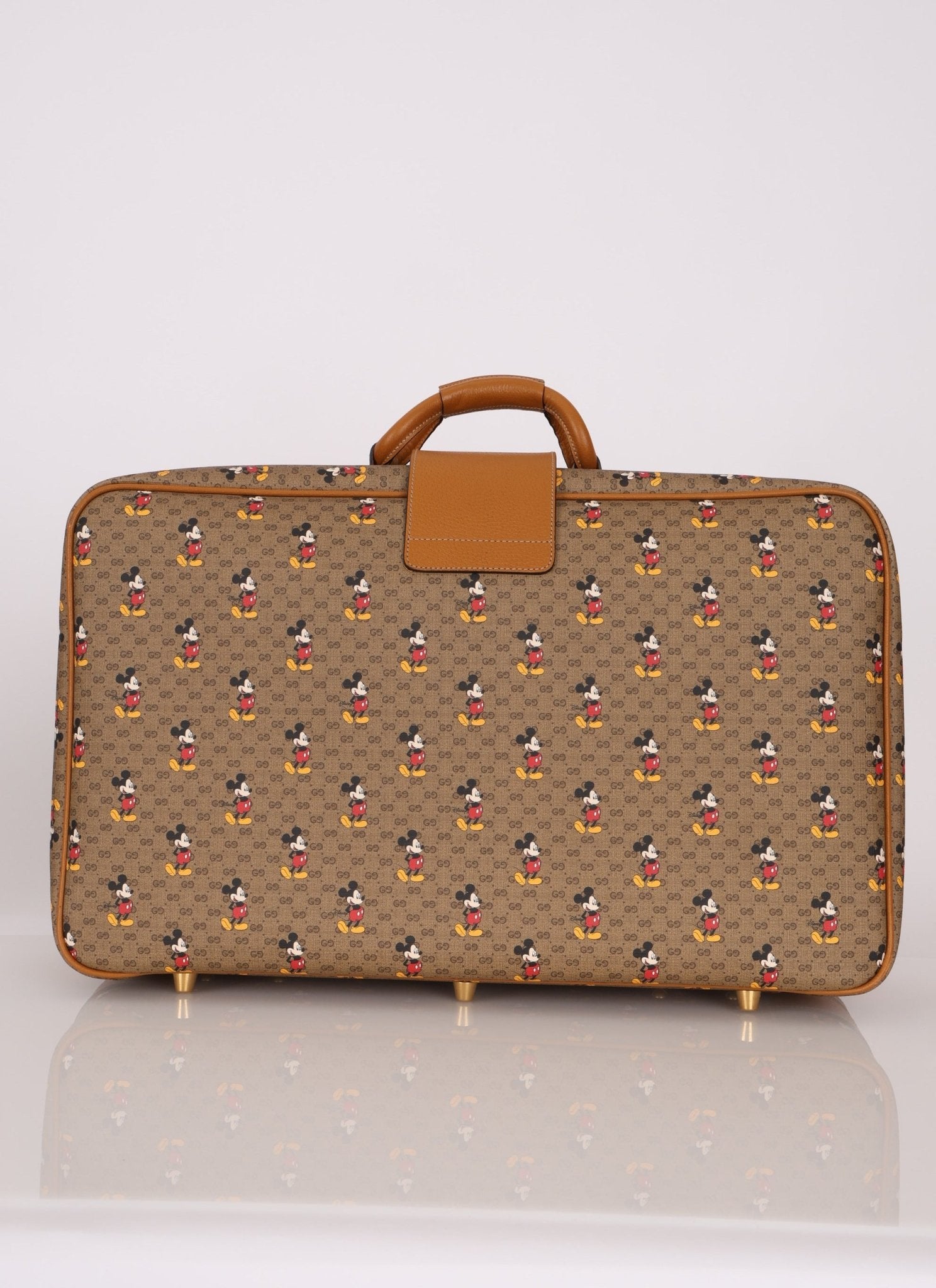 Limited Edition Gucci x Disney Microguccissima Mickey Mouse Suitcase - FashioNica