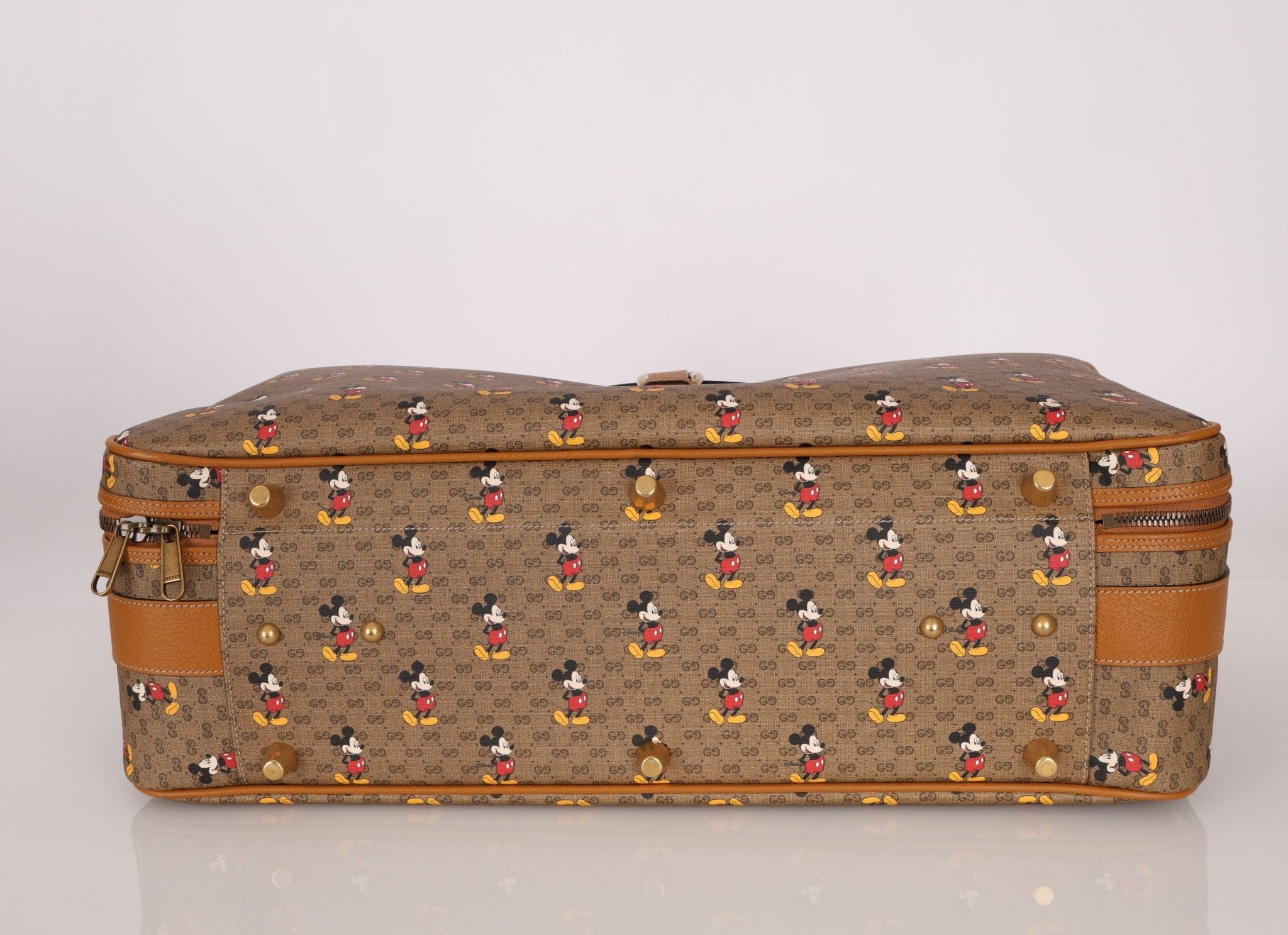 Limited Edition Gucci x Disney Microguccissima Mickey Mouse Suitcase - FashioNica