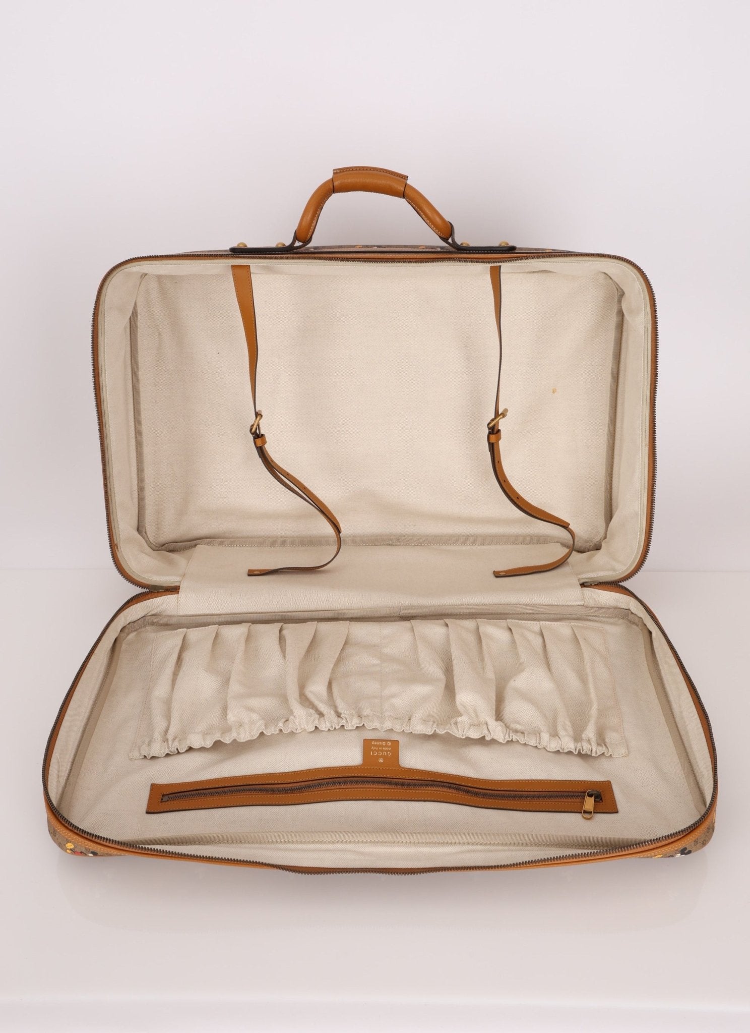 Limited Edition Gucci x Disney Microguccissima Mickey Mouse Suitcase - FashioNica