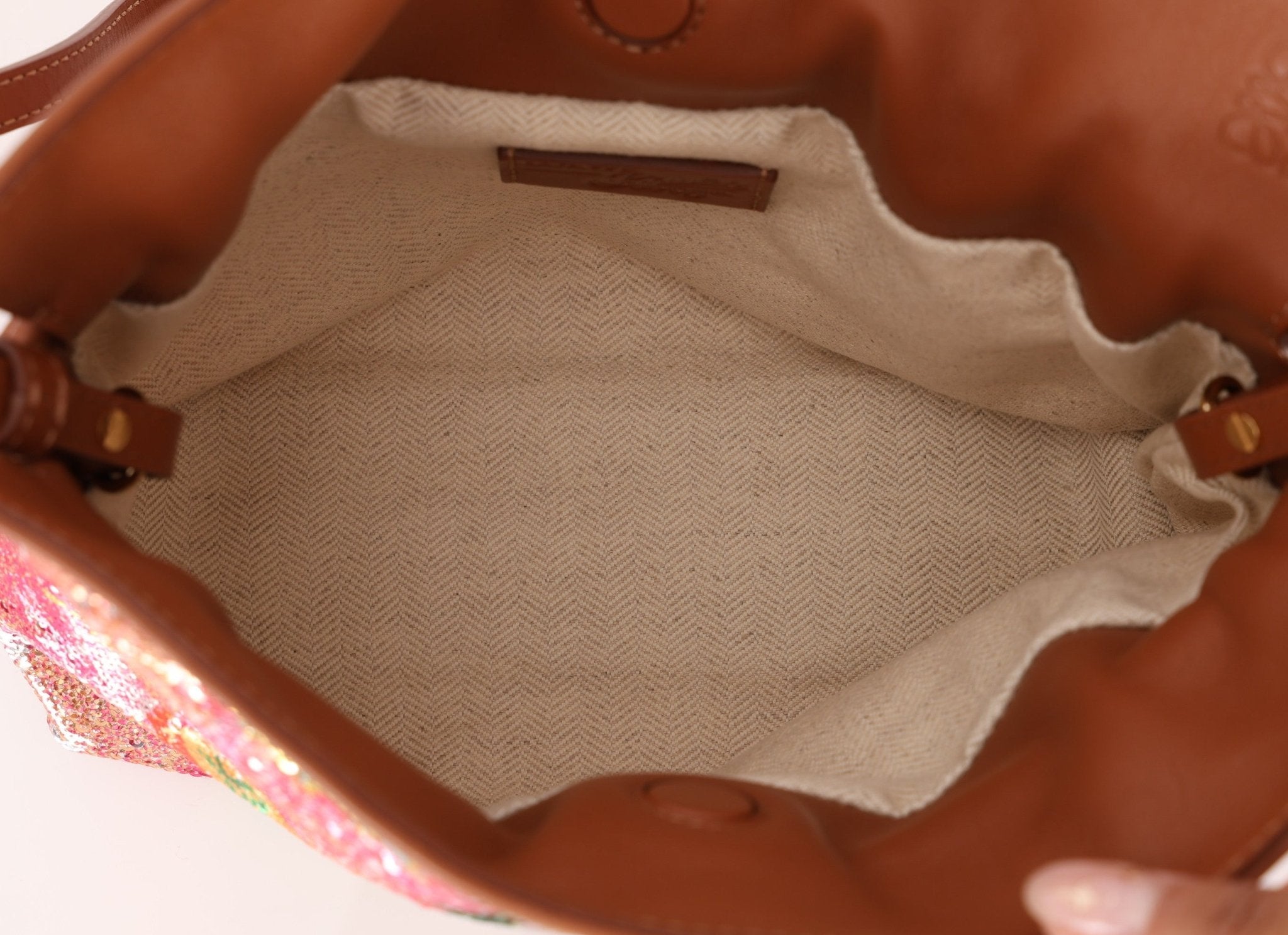 Limited Edition Loewe x Paula's Ibiza Sequin Mini Flamenco Clutch - FashioNica