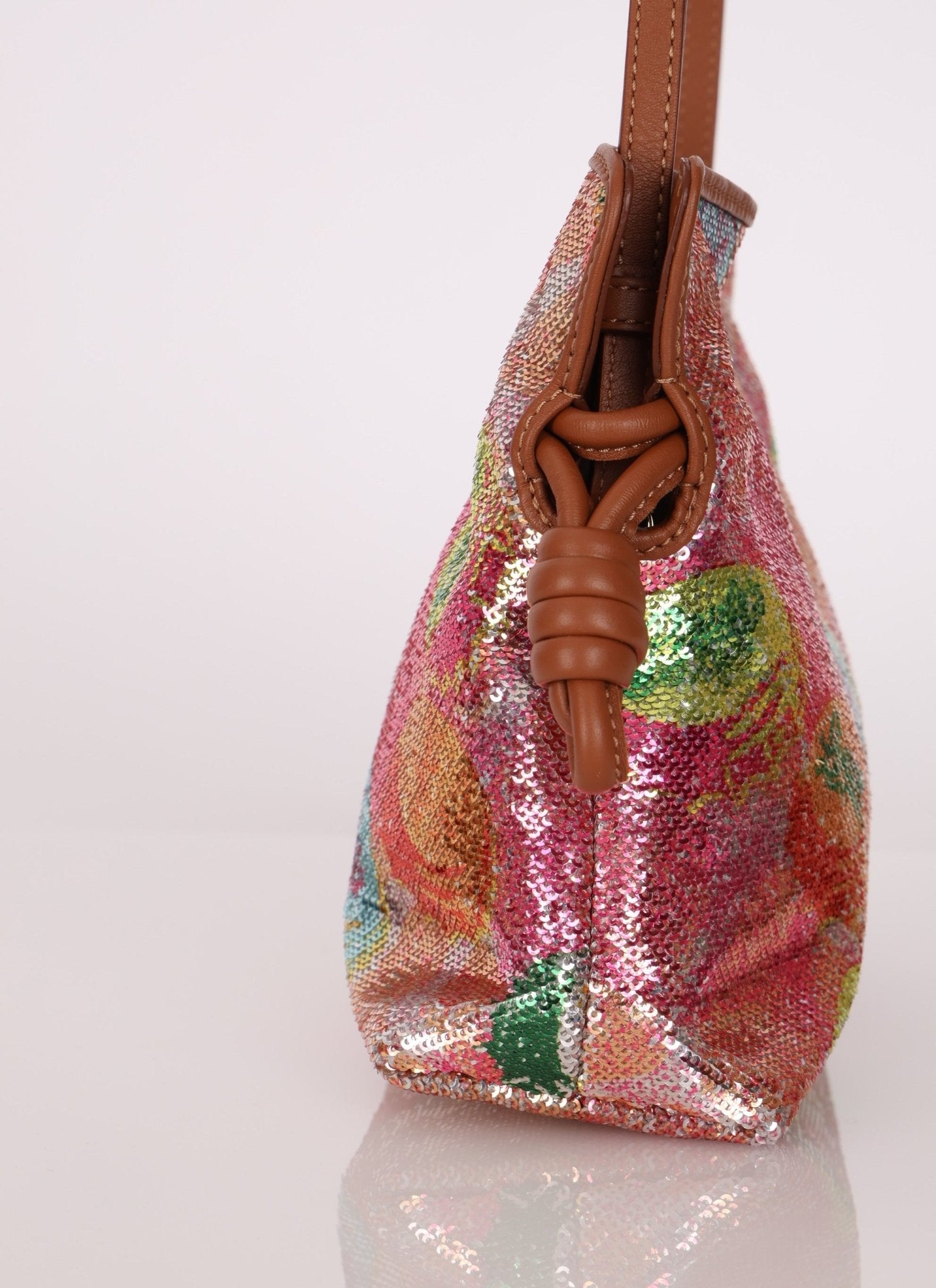 Limited Edition Loewe x Paula's Ibiza Sequin Mini Flamenco Clutch - FashioNica