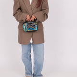 Limited Edition Loewe x William De Morgan Embroidered Floral Mini Puzzle - FashioNica