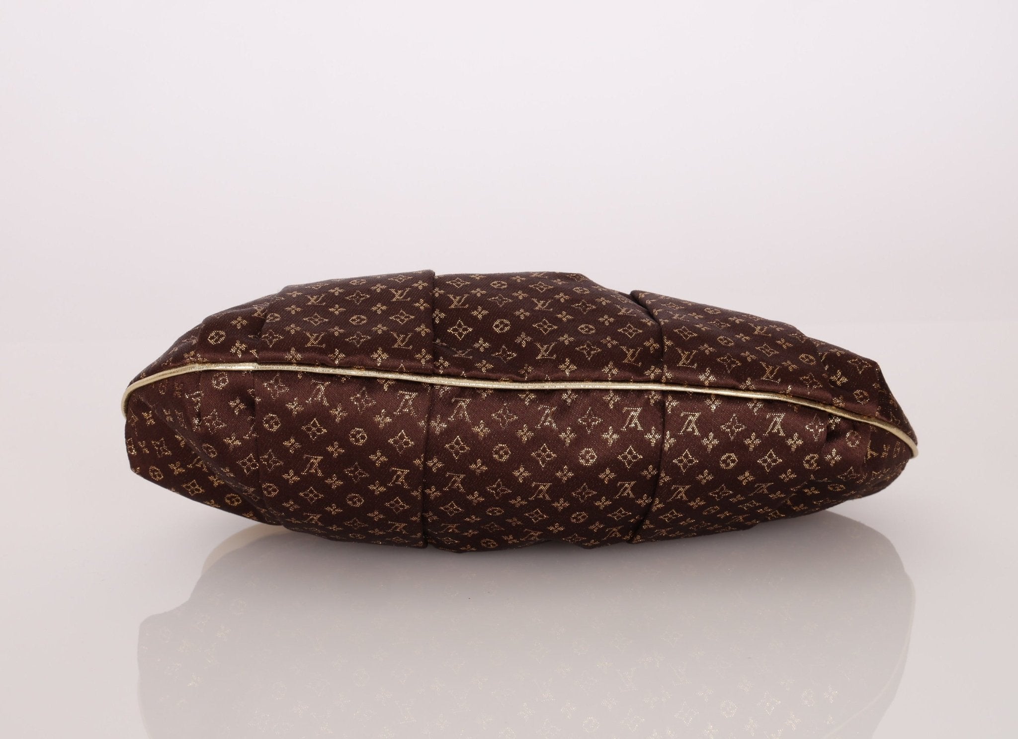 Limited Edition Louis Vuitton Satin Aumônière Clutch on Chain - FashioNica