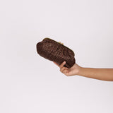 Limited Edition Louis Vuitton Satin Aumônière Clutch on Chain - FashioNica