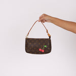 Limited Edition Louis Vuitton x Takashi Murakami Cerises Pochette - FashioNica
