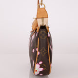 Limited Edition Louis Vuitton x Takashi Murakami Cherry Blossom Pochette - FashioNica