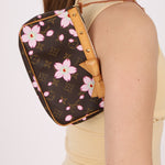 Limited Edition Louis Vuitton x Takashi Murakami Cherry Blossom Pochette - FashioNica