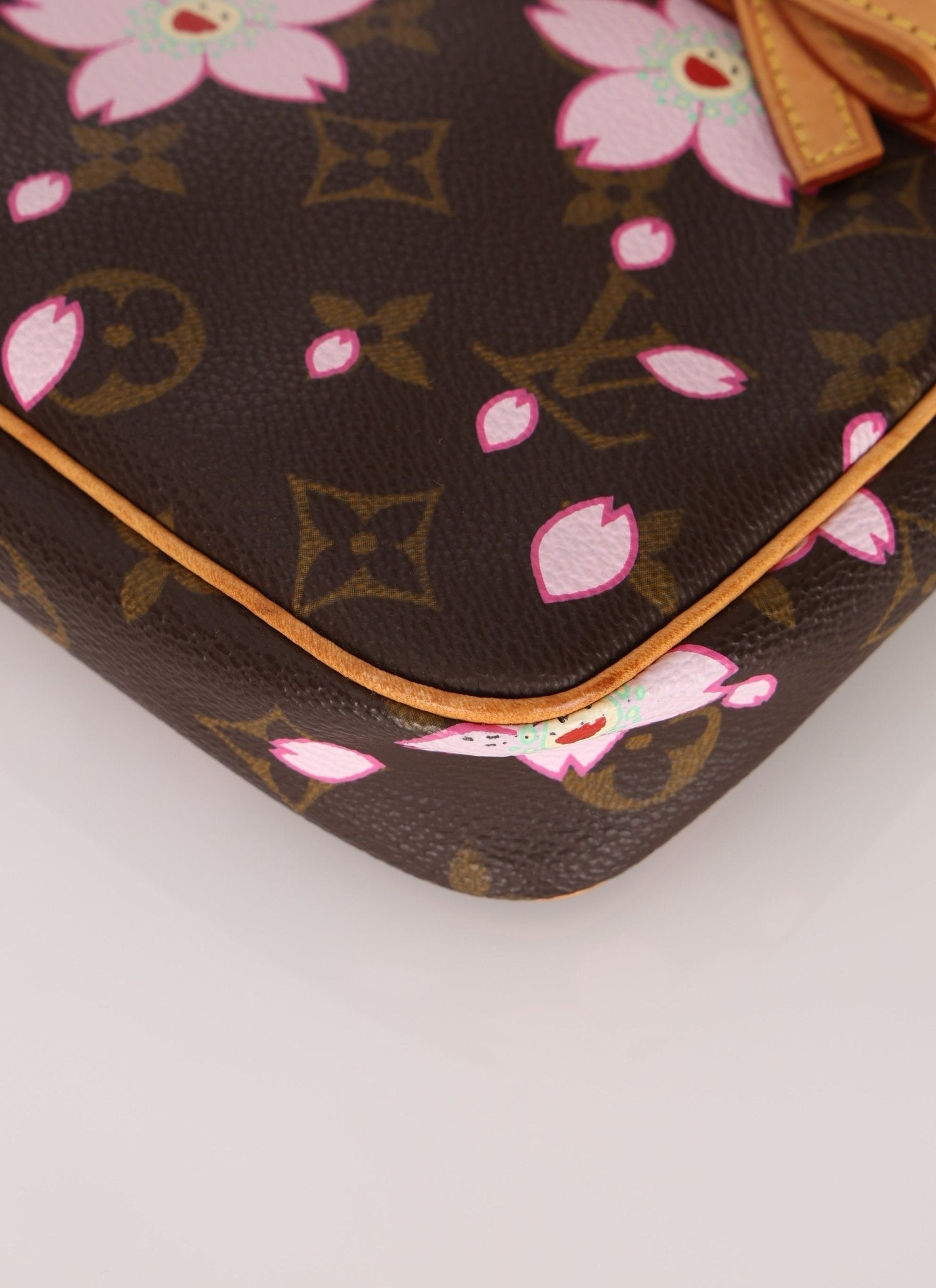 Limited Edition Louis Vuitton x Takashi Murakami Cherry Blossom Pochette - FashioNica