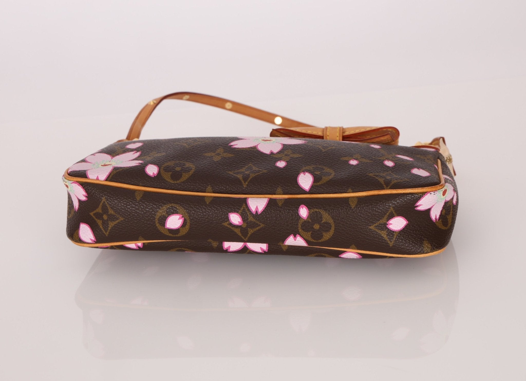 Limited Edition Louis Vuitton x Takashi Murakami Cherry Blossom Pochette - FashioNica