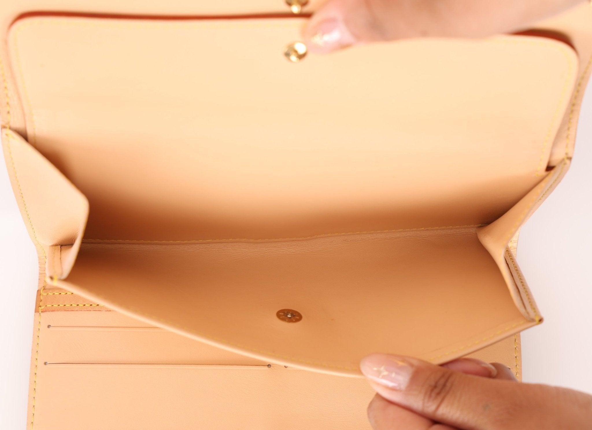 Limited Edition Louis Vuitton x Takashi Murakami Cherry Blossom Wallet w Chain - FashioNica