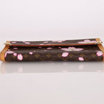 Limited Edition Louis Vuitton x Takashi Murakami Cherry Blossom Wallet w Chain - FashioNica