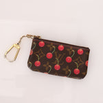 Limited Edition Louis Vuitton x Takashi Murakami Monogram Cerises Key Pouch - FashioNica
