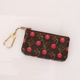 Limited Edition Louis Vuitton x Takashi Murakami Monogram Cerises Key Pouch - FashioNica