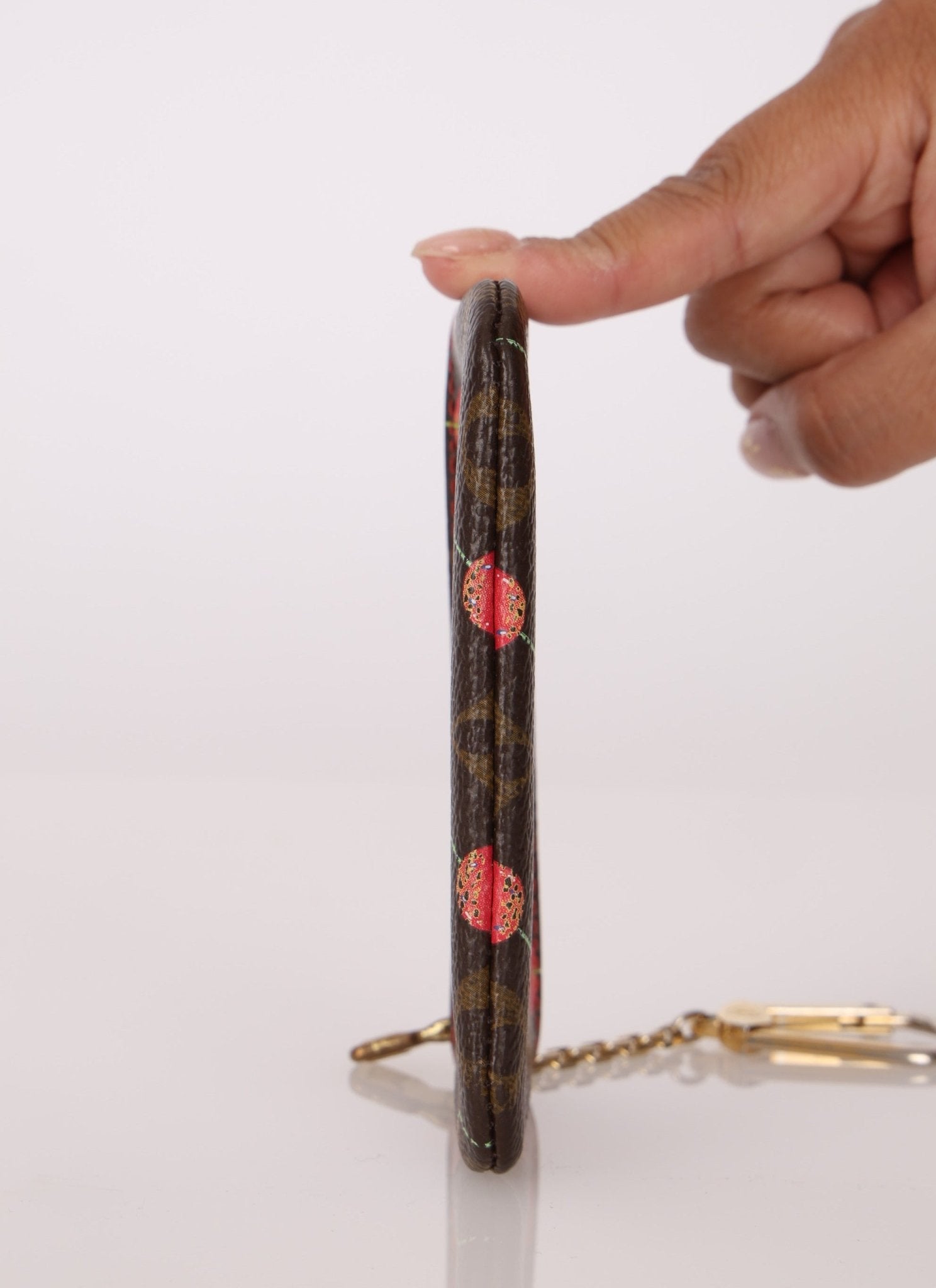 Limited Edition Louis Vuitton x Takashi Murakami Monogram Cerises Key Pouch - FashioNica