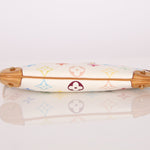 Limited Edition Louis Vuitton x Takashi Murakami Monogram Multicolor Blanc Milla Pochette MM - FashioNica