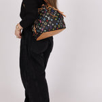 Limited Edition Louis Vuitton x Takashi Murakami Monogram Multicolor Noir Petit Noe - FashioNica