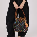 Limited Edition Louis Vuitton x Takashi Murakami Monogram Multicolor Noir Petit Noe - FashioNica