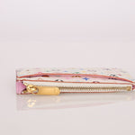 Limited Edition Louis Vuitton x Takashi Murakami Multicolor Blanc Key Pouch - FashioNica