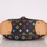 Limited Edition Louis Vuitton x Takashi Murakami Multicolor Noir Judy PM - FashioNica