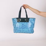 Limited Edition Louis Vuitton x Takashi Murakami Patent Cosmic Blossom Tote PM - FashioNica